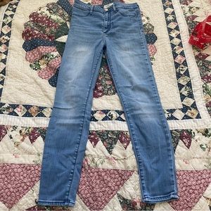 Abercrombie & Fitch super soft high rise skinny jeans